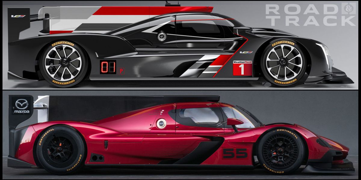 How Cadillac And Mazda Built Vastly Different Racers For The Same Series