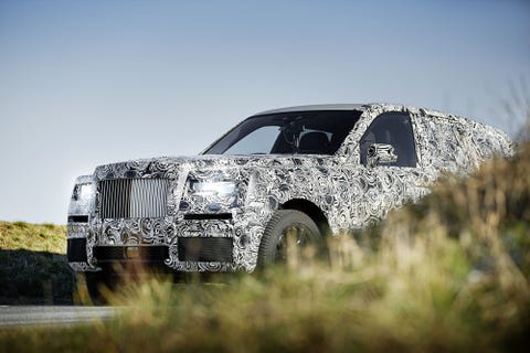 The Rolls Royce Suv Looks Like A Lifted Phantom Hatchback Rolls Royce