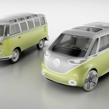 <p>VW is once again&nbsp;<a href="http://www.roadandtrack.com/car-shows/detroit-auto-show/news/a32195/vw-id-buzz-concept" data-tracking-id="recirc-text-link">teasing us with a revival of the iconic bus</a>, except this one is electric and autonomous. Of course, if there was one style of vehicle that should be autonomous, this is it.</p>