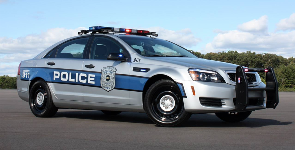 Chevrolet police interceptor