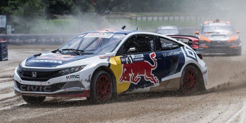 F1 Champ Jenson On Is Testing Honda S Global Rallycross Car