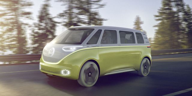 Volkswagen's New All-Electric Vintage Microbus