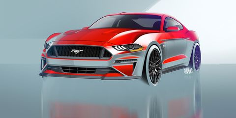 New Ford Mustang Pictures – 2018 Mustang GT Performance PAckage