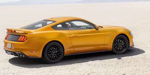 2018 Ford Mustang V8 GT with Performance Package in Orange Fury