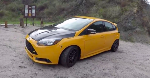 Ford Focus ST Time attack one take