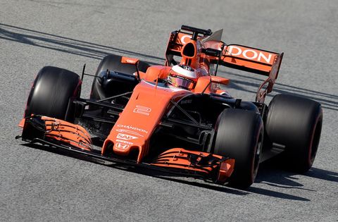 2017 Formula One McLaren MCL32 Barcelona Testing