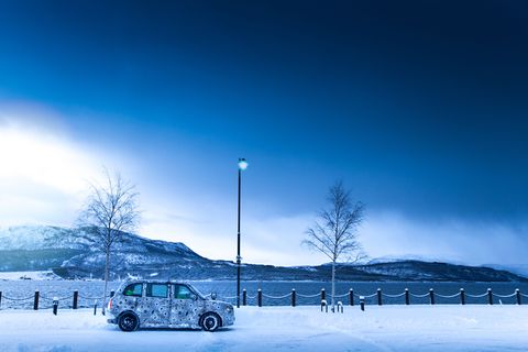 Snow, Winter, Sky, Blue, Freezing, Cloud, Vehicle, Car, Tree, Ice, 