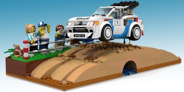 Lego speed discount champions rally car