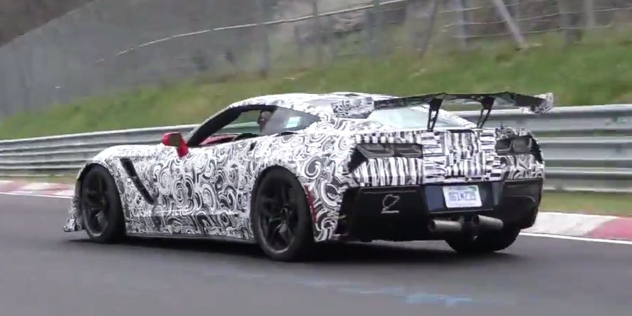 Image result for 2019 Corvette ZR1 at Nürburgring