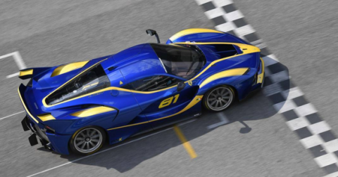 Hop Onboard This Ferrari Fxx K As It Rips Around Monza Flat Out