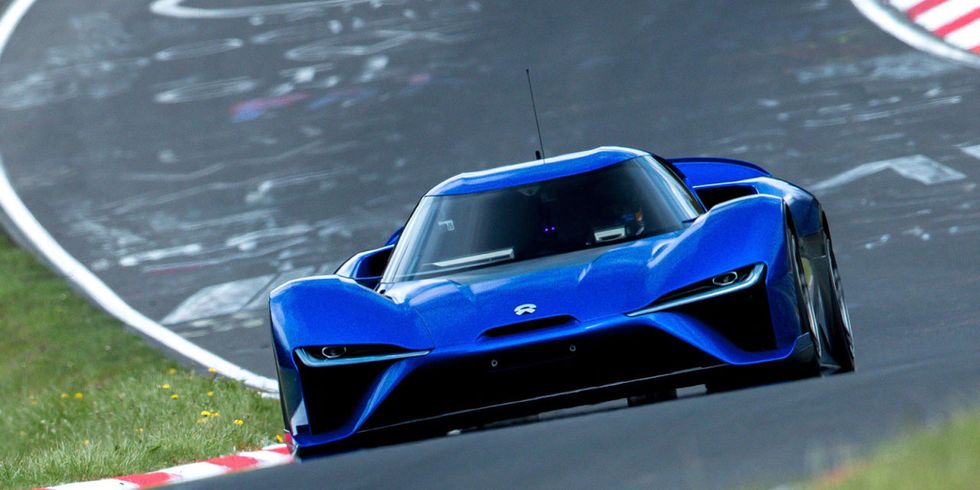 NIO EP9 Electric Supercar Nurburgring Record - Fastest Street-Legal Car ...