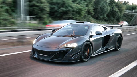 Watch an Ultra-Rare McLaren MSO HS Chase Down Race Cars