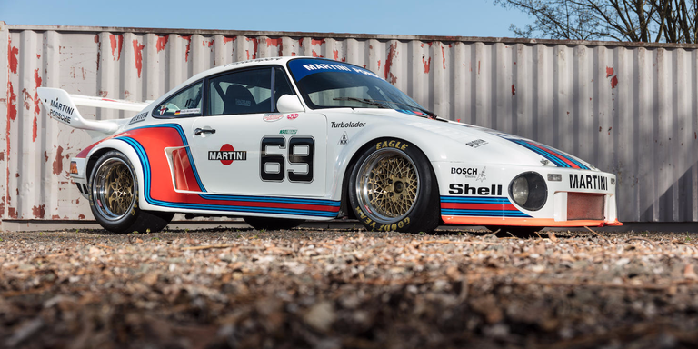 This Matching Porsche 934/5 and VW Bus Make a Perfect Two-Car Garage