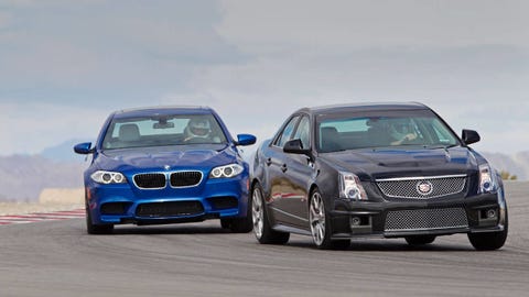 Photos 2013 Bmw M5 Vs 2012 Cadillac Cts V