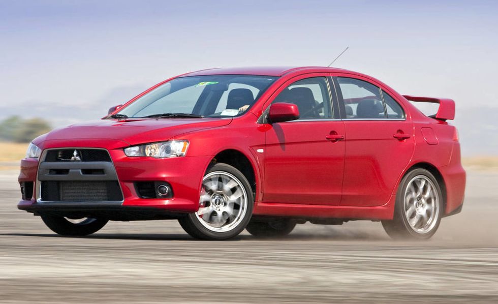 Mitsubishi lancer evolution 2008