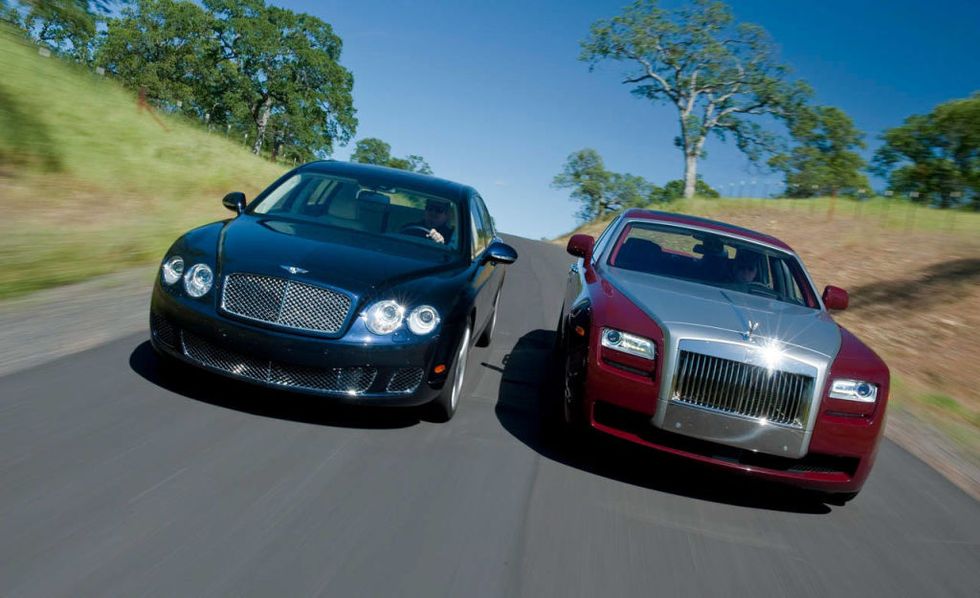 Bentley vs rolls royce