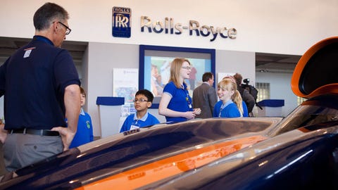 Bloodhound Ssc Sponsorship Announcement Photos Rolls