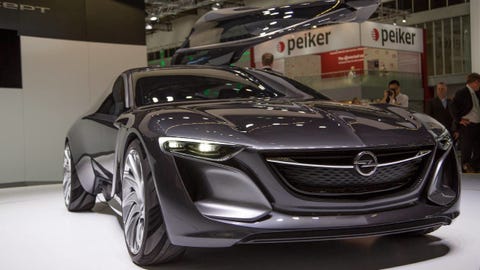 Opel Monza Concept Photos R T 2013 Frankfurt Motor Show Slideshow