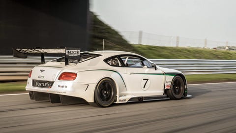 Bentley Continental Gt3 New Race Car Will Compete In Dec