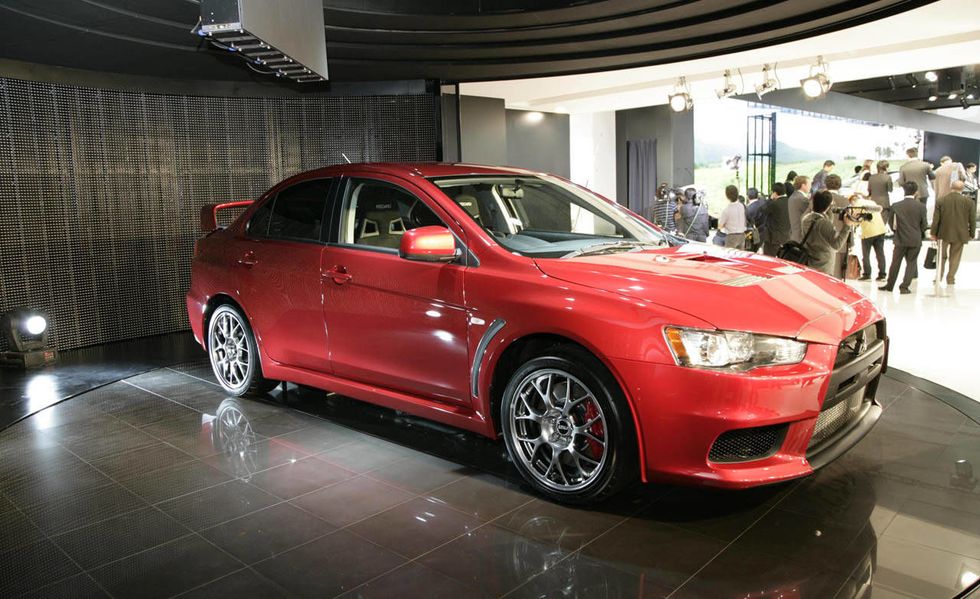 Mitsubishi lancer evolution 2008