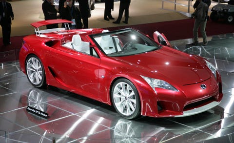 Lexus LF-A Roadster Concept Lexus LF-A Roadster Concept