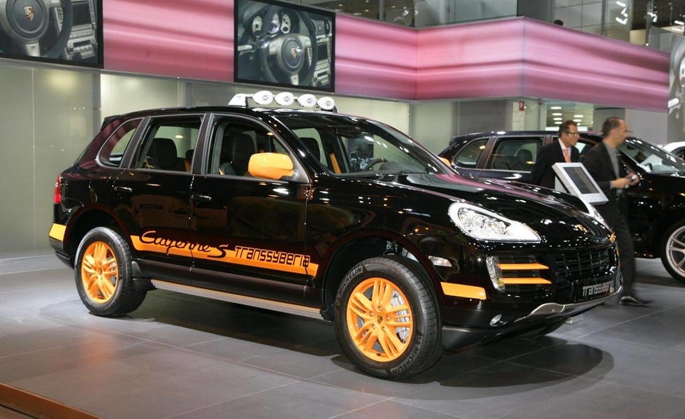 tamiya porsche cayenne transsyberia 2007