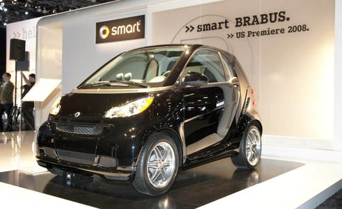 2009 Smart Fortwo Brabus Even Economical City Cars Can Have A Sporty Personality At Least That S The Thinking Goes Into 2009 Smart Fortwo Brabus Introduced Los
