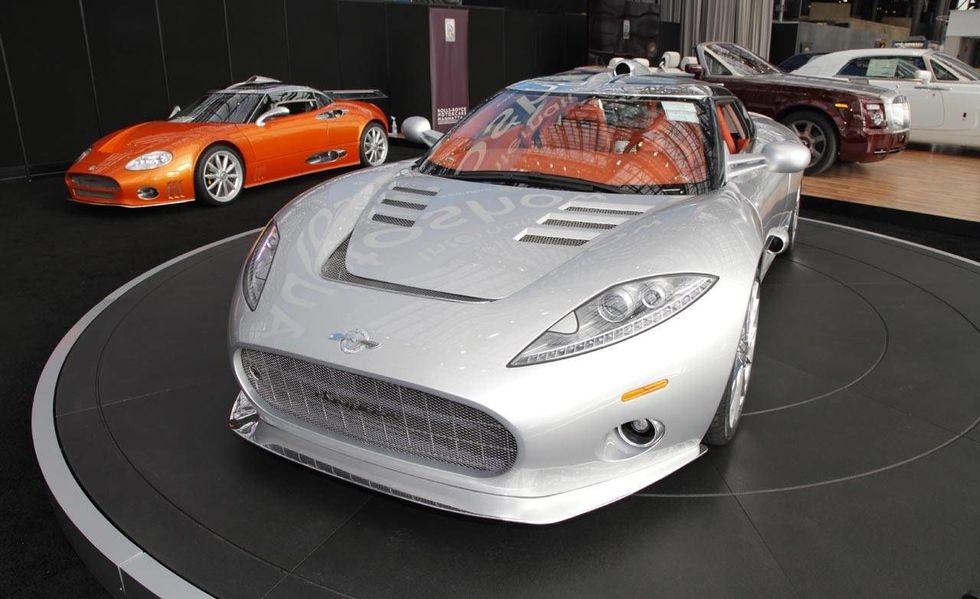 2010 Spyker C8 Aileron