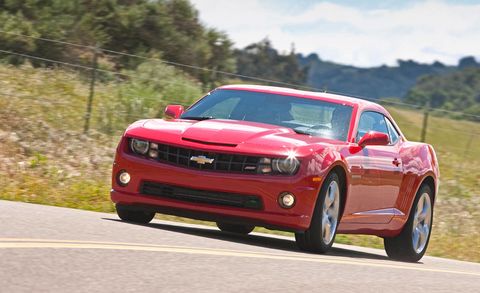 10 Chevrolet Camaro Ss Comparison Test