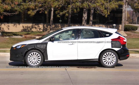 2017 Ford Focus New Electric Car Spy Shots Roadandtrack See The Focus Electric Here First Before Its Ces Unveil