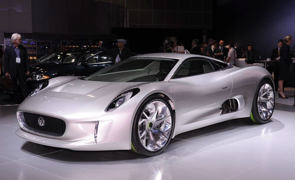 Jaguar C-X75 Concept Out in the Wild Before the 2010 Los Angeles Auto ...