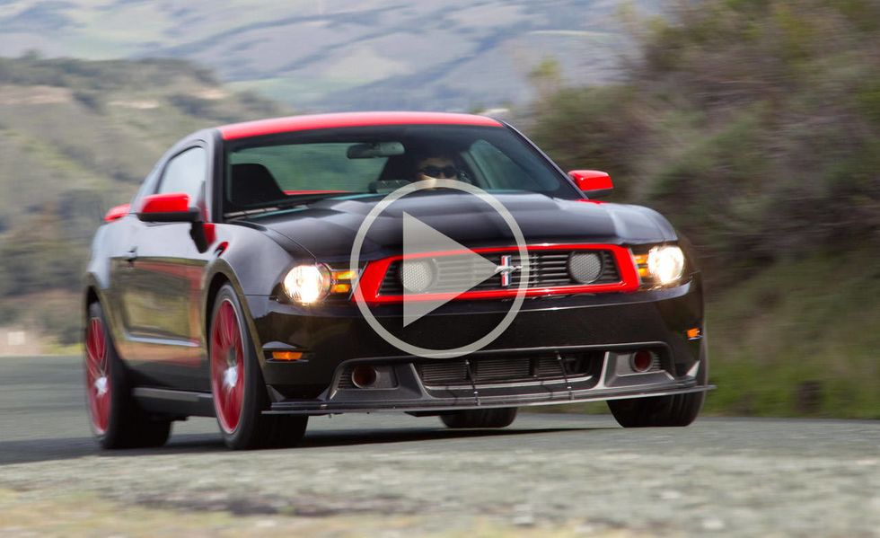 2012 Ford Mustang Boss 302 Laguna Seca Video