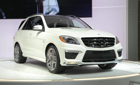 2012 Mercedes Benz Ml63 Amg At 2011 Los Angeles Auto Show