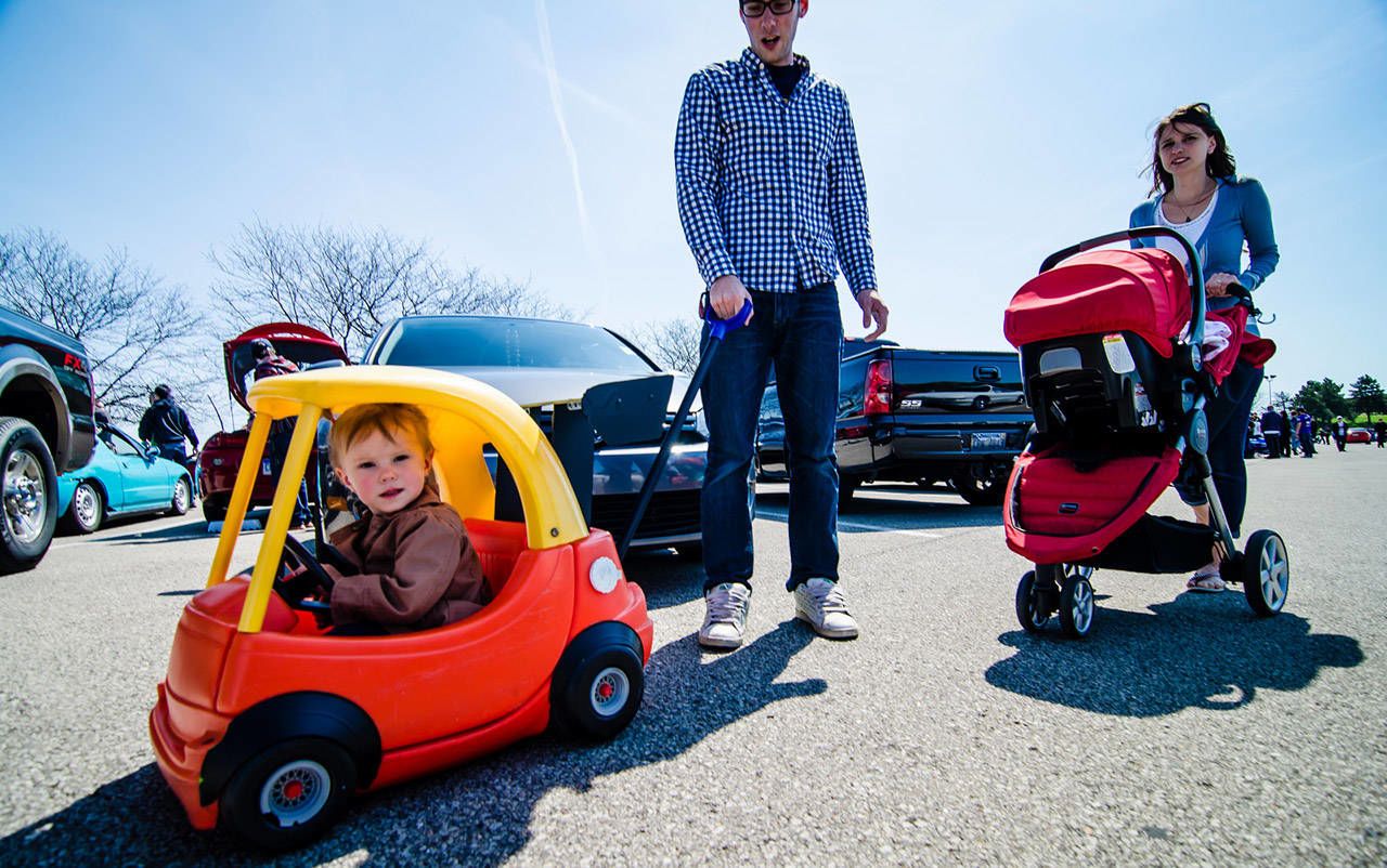 lowered little tikes car
