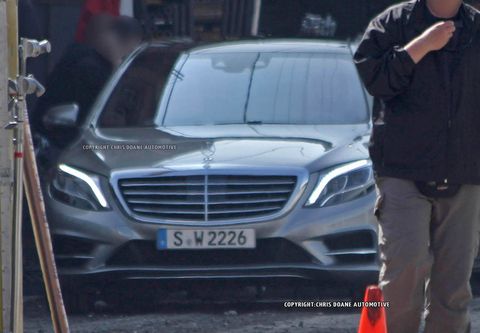 Spy Shots 2014 Mercedes Benz S Class