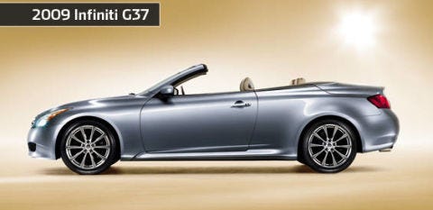2009 Infiniti G37 Convertible