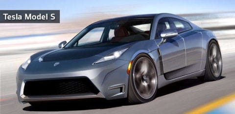 Tesla Builds A 4 Door