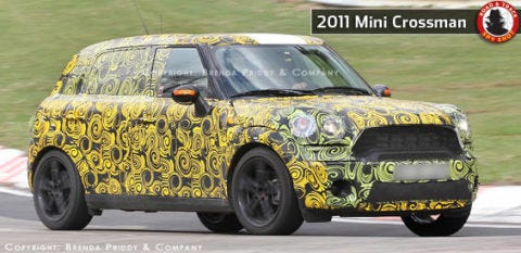 Future Car Spy Shots Of The 2017 Mini Crossman Find More Pictures Variant Of The To Go Along With Mini Convertible And Clubman Has Been Undergoing Serious Development Work Crossman As Many