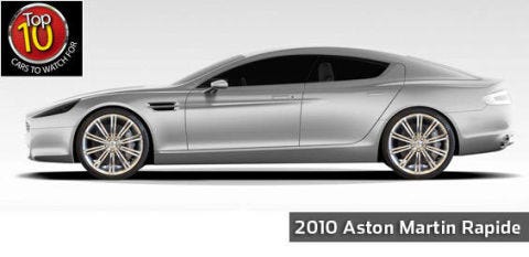 10 Cars To Watch For 2010 Aston Martin Rapide