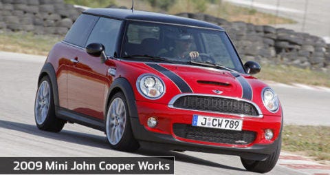 View The Latest First Drive Review Of The 2009 Mini John Cooper