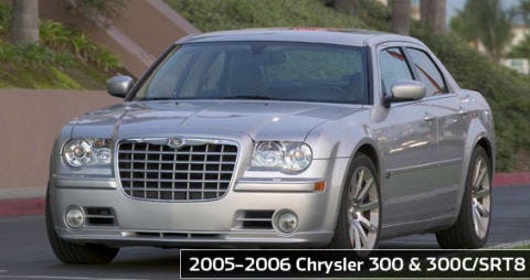 Owner Survey 2005 2006 Chrysler 300 Amp 300c Srt8