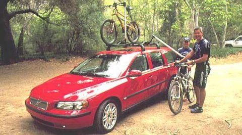 volvo v70 bike rack