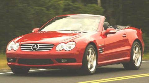 Mercedes Benz Sl55 Amg First Drive Full Review Of The New Mercedes