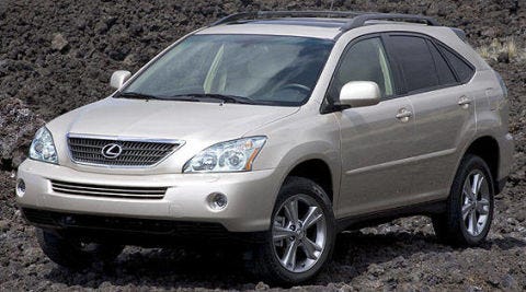 View The Latest First Drive Review Of Lexus Rx 400h Find Image