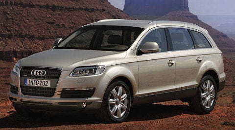 View The Latest First Drive Review Of 2007 Audi Q7 Find Audi Calls Its New Q7 A Third Generation Suv First Gen Suvs Says Ingolstadt Are Rustic Machines That Emphasize Off Road Ability Over Luxury