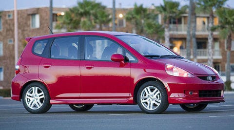View The Latest First Drive Review Of The 2007 Honda Fit