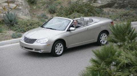 08 chrysler sebring convertible