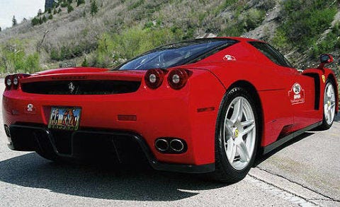 Our Long Term Ferrari Enzo After The New Wears Off My Father And I Were Reminiscing Again About Old Friends Special Cars Adventures With Both This Time We Driving The Enzo Through Southern Utah