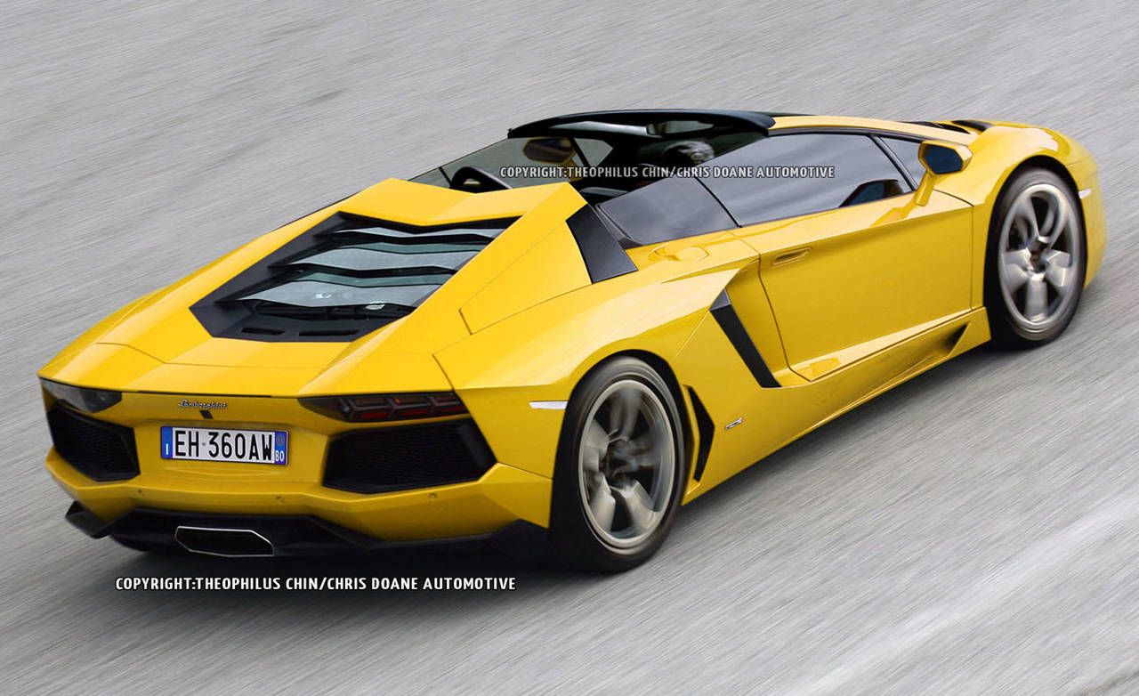 Photos 2013 Lamborghini Aventador Roadster