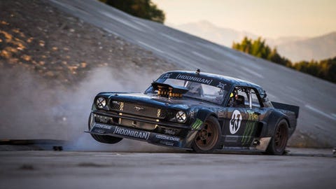 Gymkhana 7 Ken Block Tears Up La In 845 Hp Awd Hoonicorn Mustang 845 Hp Awd Hoonicorn Mustang